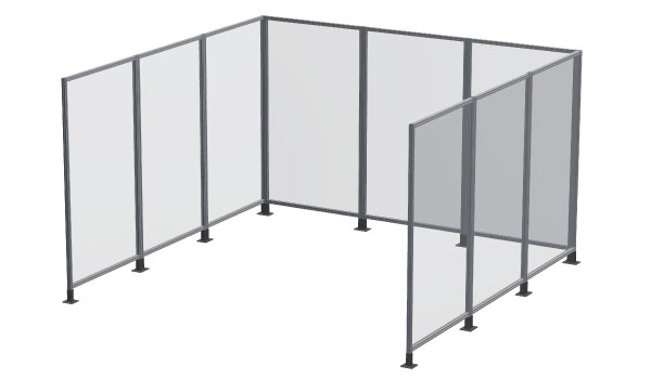 PPE Workstation Partitions